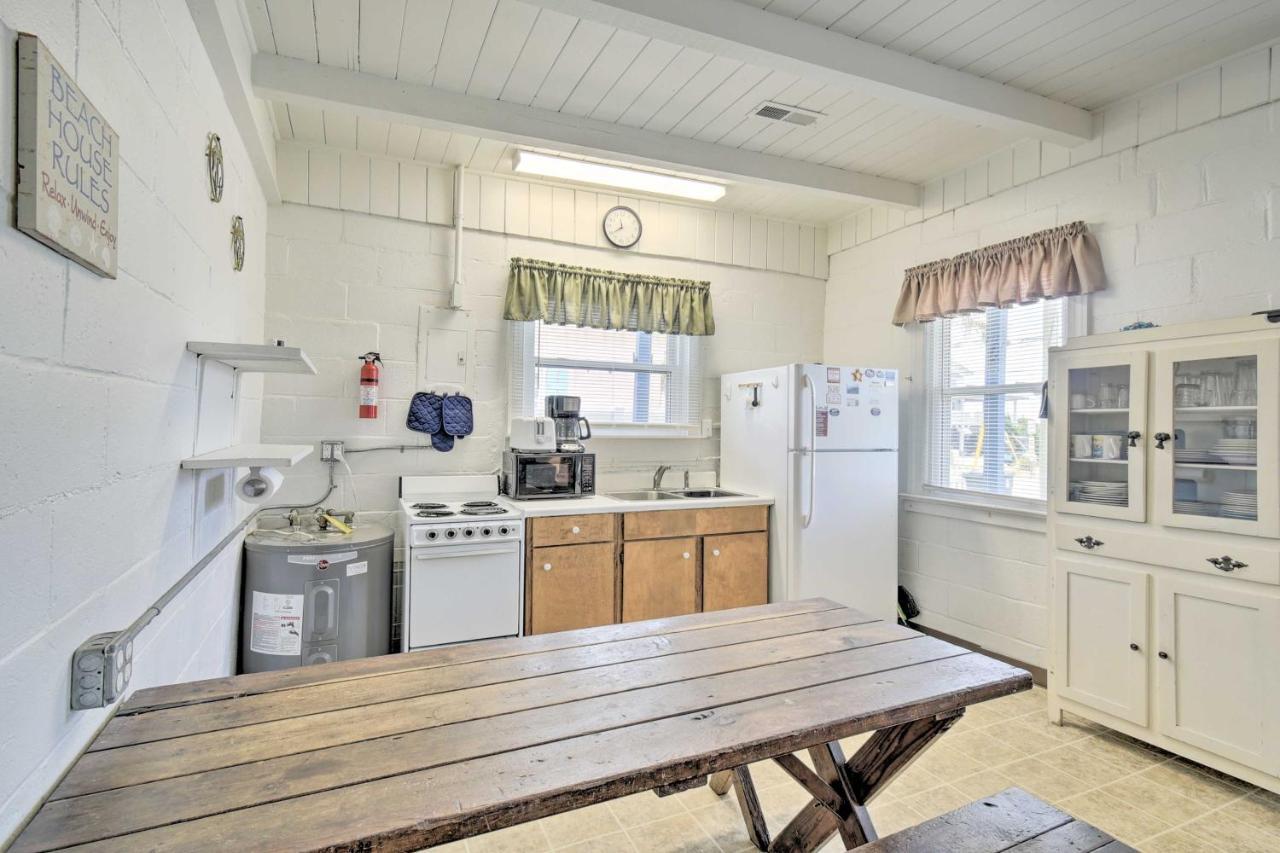 Bright Myrtle Beach Bungalow Steps To The Beach! Exteriör bild