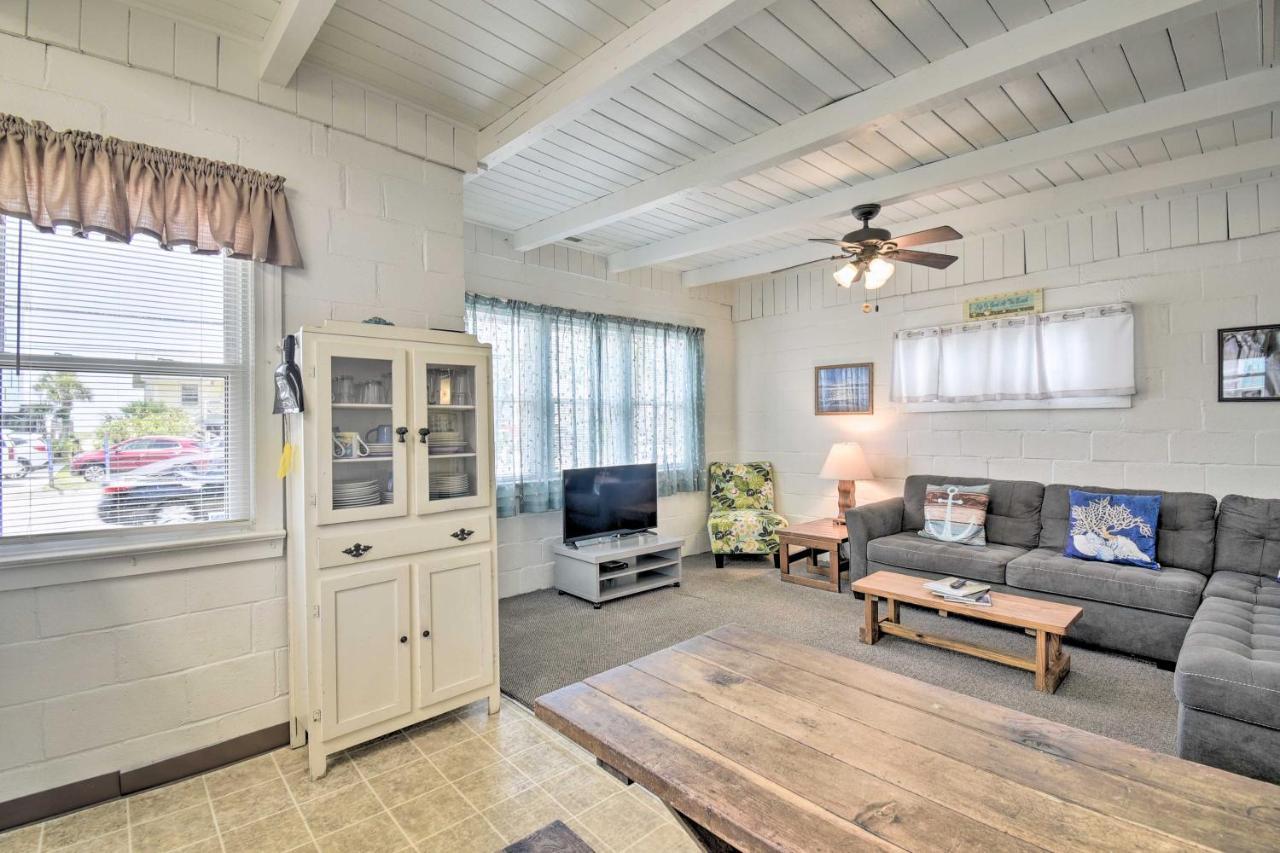 Bright Myrtle Beach Bungalow Steps To The Beach! Exteriör bild