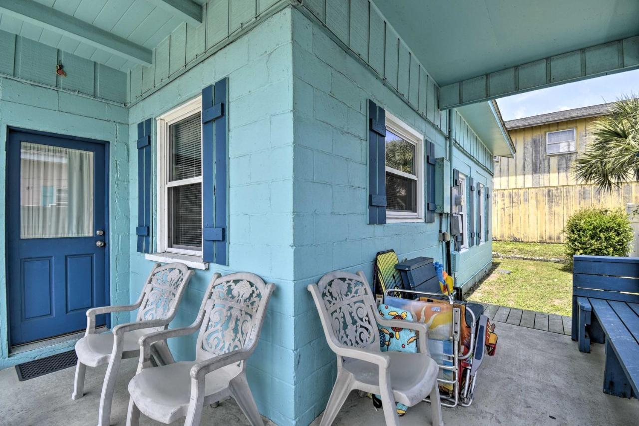 Bright Myrtle Beach Bungalow Steps To The Beach! Exteriör bild