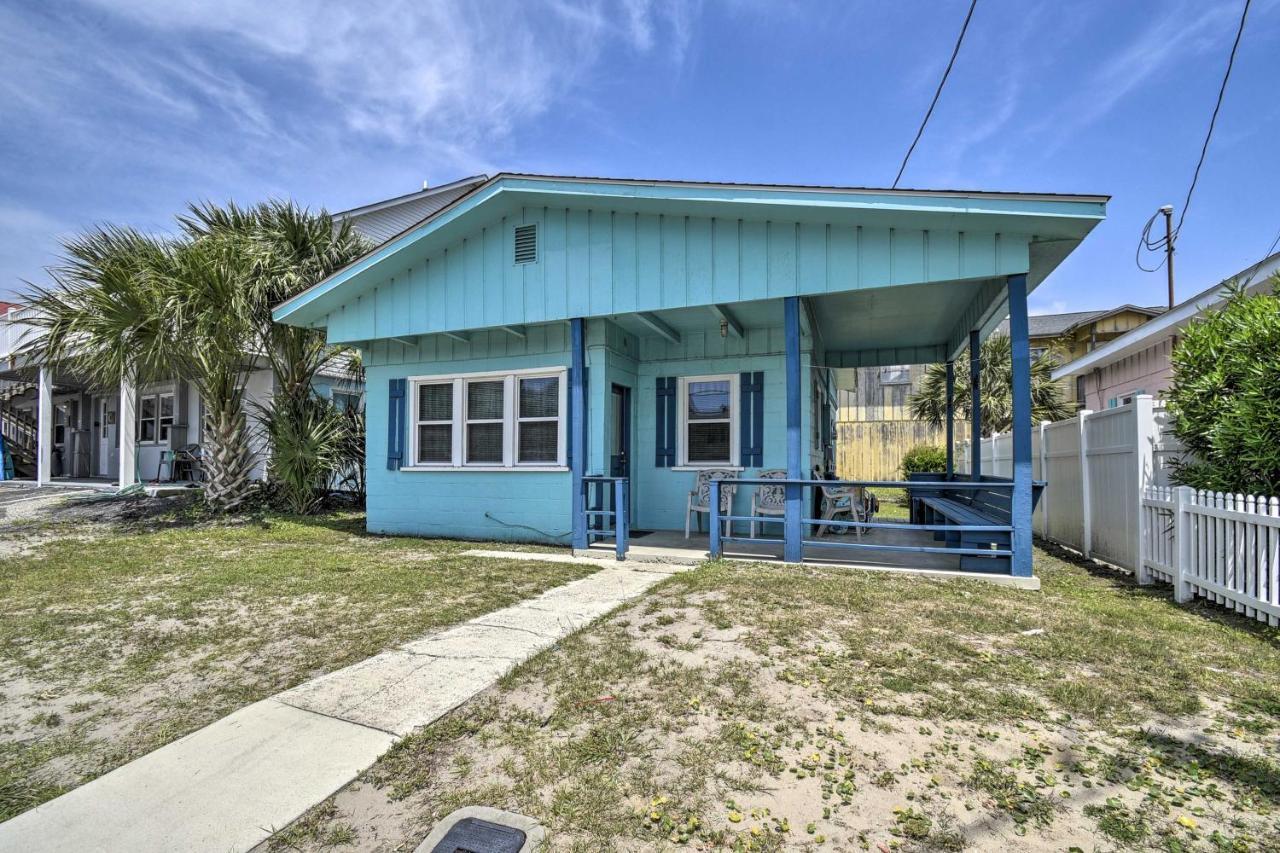 Bright Myrtle Beach Bungalow Steps To The Beach! Exteriör bild