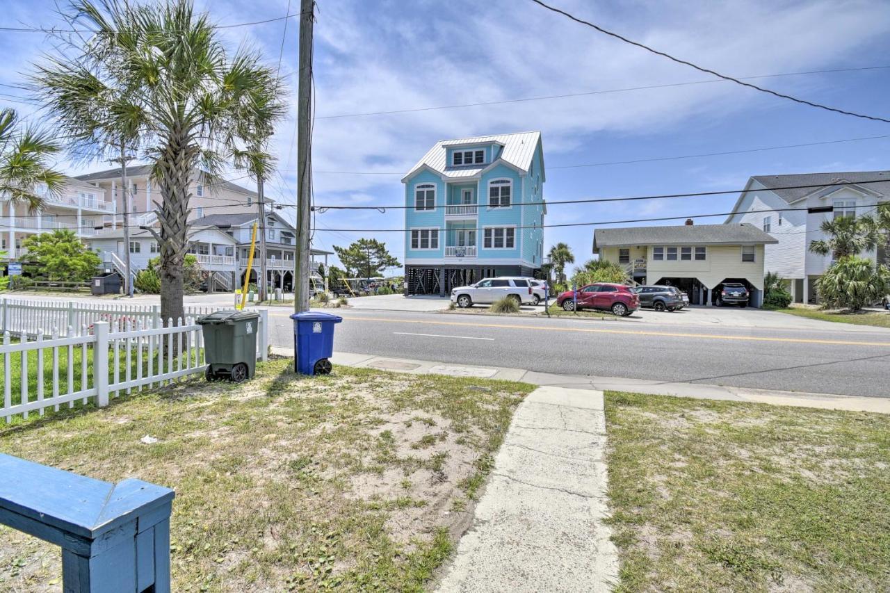 Bright Myrtle Beach Bungalow Steps To The Beach! Exteriör bild