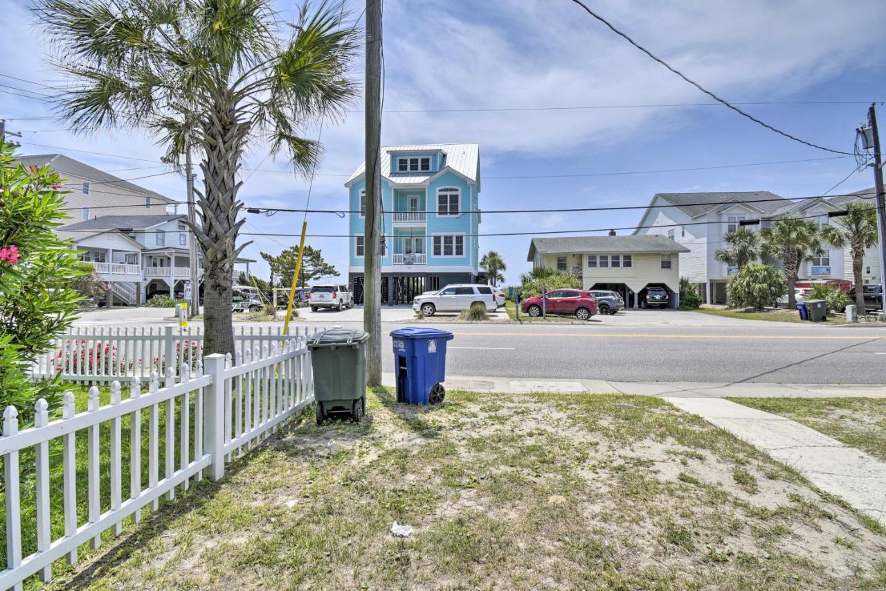 Bright Myrtle Beach Bungalow Steps To The Beach! Exteriör bild