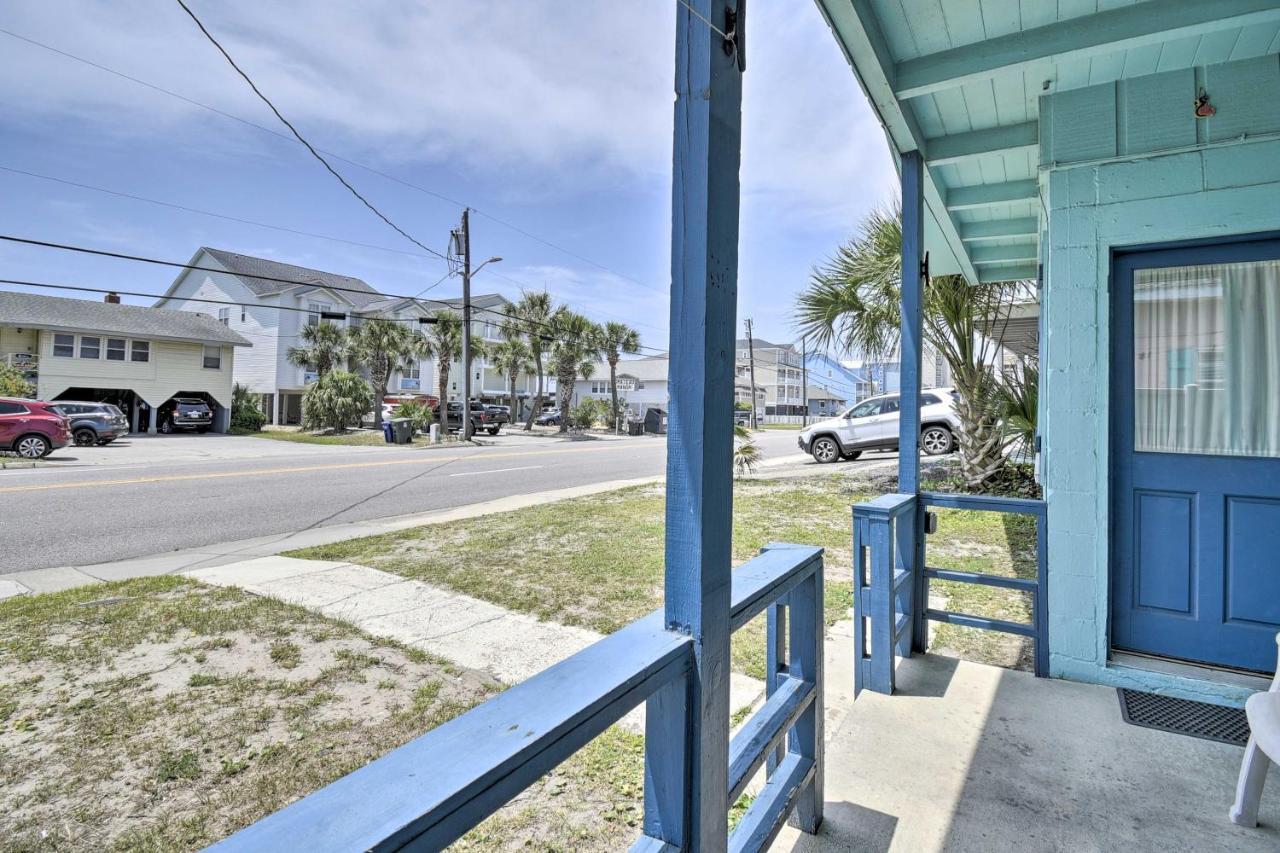 Bright Myrtle Beach Bungalow Steps To The Beach! Exteriör bild