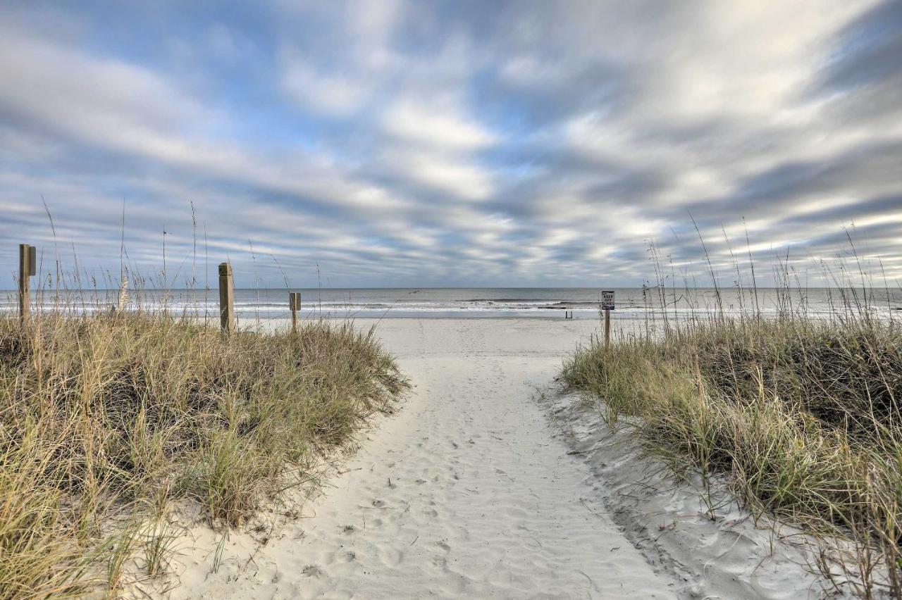 Bright Myrtle Beach Bungalow Steps To The Beach! Exteriör bild